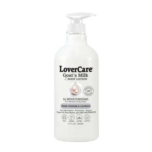 Vista 9 de Lovercare Loción Corporal de Leche de Cabra para Piel Seca Perla 27.05oz (27.1 fl oz) - Paquete de 2..