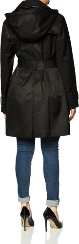 Vista 4 de GUESS Gabardina de doble botonadura para mujer