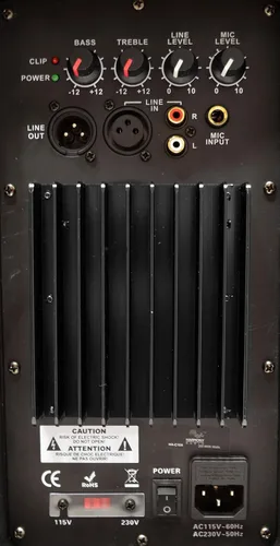 Vista 5 de Harmony Audio HA-C10A Pro DJ Concert Series 10" Powered 400W PA Altavoz Gabinete