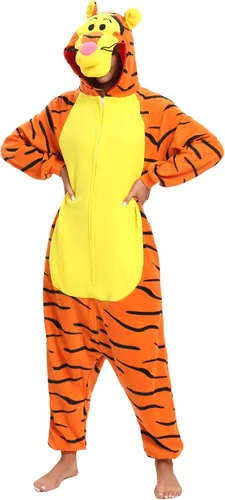 Vista 2 de Pijama de animal de Halloween para adultos, disfraz de puntada, cosplay, ropa para el hogar, una pieza