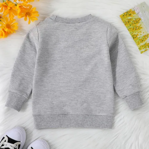 Vista 3 de Traje de Navidad para bebé, niña, sudadera rosa de manga larga con cuello redondo, sudadera de Navidad de Papá Noel, ropa de invierno