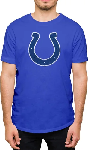 Vista 10 de Hybrid Sports NFL - Distressed Team Logo - Officially Licensed Adult Short Sleeve Fan Tee for Men & Women
