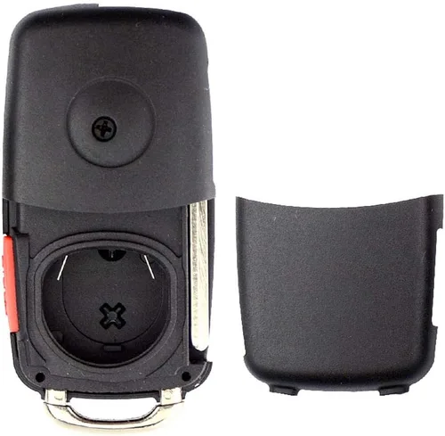 Vista 4 de 4 botones de repuesto para llave de coche con mando a distancia para VW Jetta Passat Golf Beetle Conejo GTI CC EOS llavero