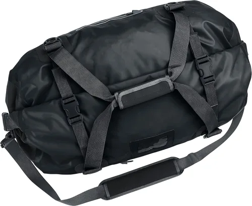 Vista 3 de Skog Å Kust Duffelsak - Bolsa de lona impermeable resistente para deportes, viajes y más, tamaños de 40, 60 y 90 litros, Negro, Deportivo/resistente