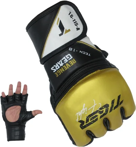 Vista 7 de Guantes MMA Grappling Muay Thai Boxeo Entrenamiento Artes Marciales Sparring