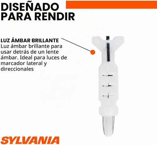 Vista 5 de Bombilla de LED ámbar 1156 (2 unidades), 3157, Ambar