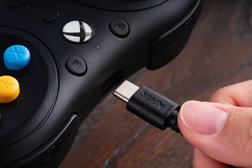 Vista 6 de 8Bitdo M30 Wired Controller for Xbox Series XS, Xbox One, and Windows with 6-Button Layout - Officially Licensed