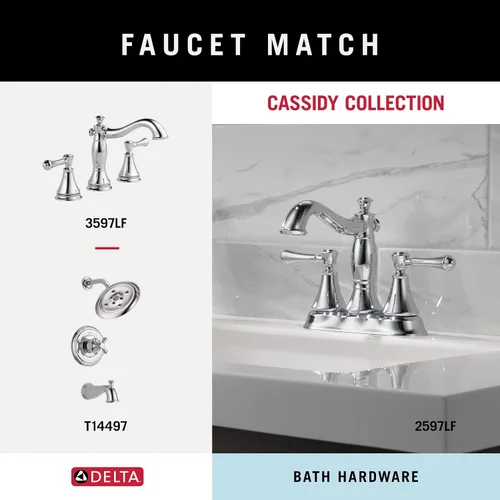 Vista 5 de Delta Faucet Cassidy Barra para toallas doble de 24 pulgadas, 79730