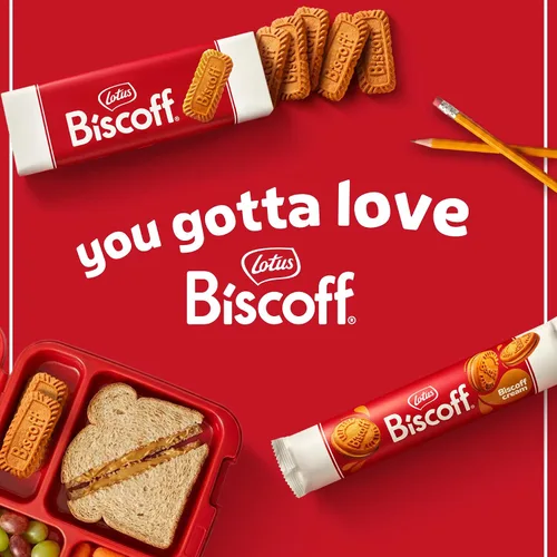 Vista 8 de Lotus Biscoff Galletas caramelizadas, 64 paquetes individuales, veganas Individually wrapped biscuit cookies per two – no artificial colours or