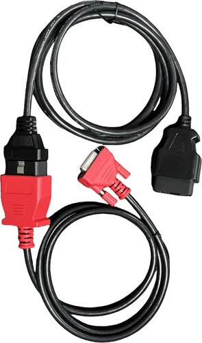 Vista 4 de Cable de extensión OBD2 para todos los lector de códigos y herramienta de escaneo de diagnóstico, adaptador de cable extensor de diagnóstico de 5