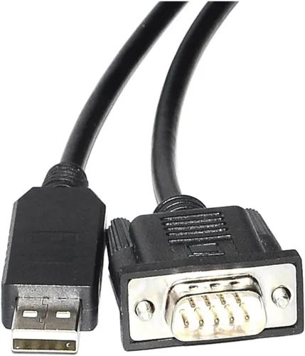 Vista 2 de PL2303GT CHIP USB to DB9 Female/Male Adapter to RS232 RS-232C Serial Converter Standard PINOUT and Null Modem Cable(1.0m,DB9 Female PINOUT 1)