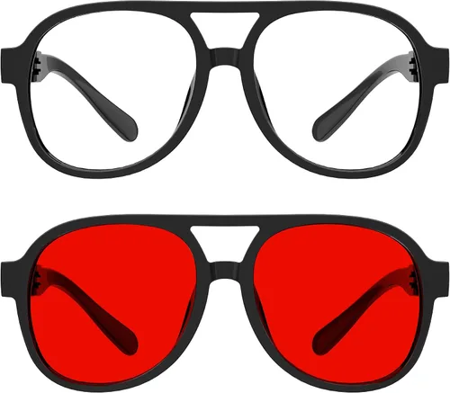 Vista 224 de Eyekepper Gafas de luz azul para hombre y mujer, paquete de 6 lentes Pilot Paquete de 6 color mezclado