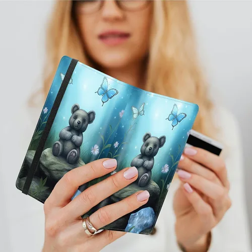 Vista 7 de Cartera para 240 tarjetas de visita, soporte portátil para tarjetas de crédito, organizador de tarjetas de visita para hombres y mujeres, perfecto