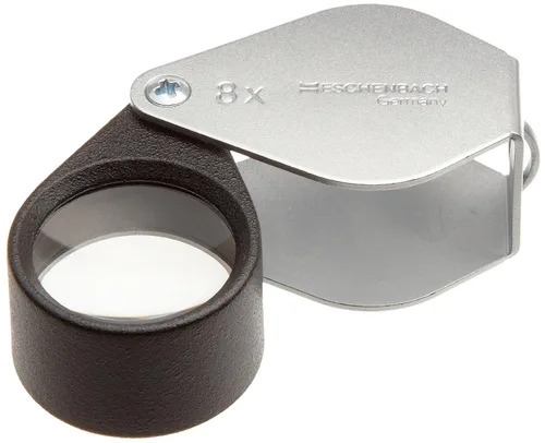 Vista 5 de Eschenbach Lupa plegable aplanática 1176-6, aumento 6x, 24 dioptrías, diámetro de lente de 0.906 in