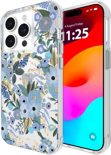 Vista 9 de Rifle Paper Co. Funda para iPhone 14 Pro [Compatible con MagSafe] [Protección contra caídas de 10 pies] Linda funda para iPhone de 6.1