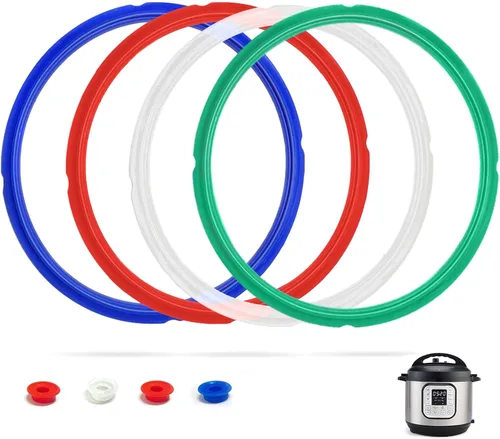 Vista 14 de Paquete de 3 anillos de sellado de 6 cuartos para anillos de sellado instantáneo de ollas de repuesto para sello instantáneo de olla de 5/6 cuartos