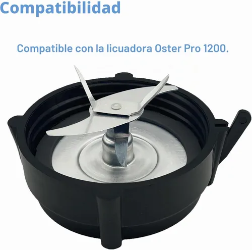 Vista 4 de Kit de cuchillas de licuadora, piezas de repuesto compatibles con licuadoras Oster Pro 1200 BLSTMB-CBG-000 BLSTMBCBG000 BLSTMB-CBF-000 BLSTMBCBF000