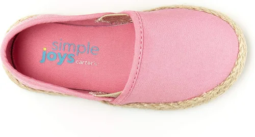 Vista 4 de Simple Joys by Carters Tenis de alpargata unisex de lona Ari para niños