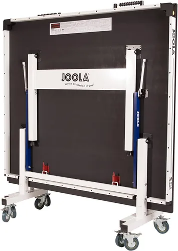Vista 21 de JOOLA Rally TL - Mesa de ping pong profesional de MDF para interiores con abrazadera rápida y red de tenis de mesa y poste – 10 minutos de fácil
