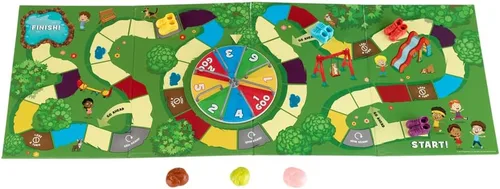 Vista 4 de Goo on My Shoe - Juego de mesa familiar tonto y pegajoso - Hecho por niños para niños - para mayores de 4 años - 2-4 jugadores