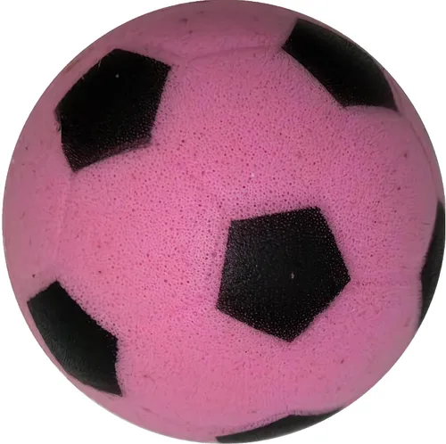 Vista 3 de Pelotas de golf para gatos de interior - Pelotas de fútbol interactivas de espuma de esponja (mixto2)