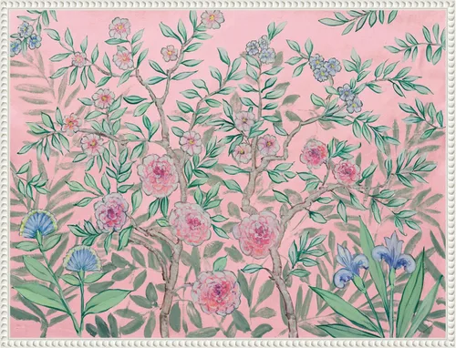 Vista 17 de Amanti Art Lienzo enmarcado para pared, 18 x 24 pulgadas, jardín francés rosa, por Julia Purinton, lienzo enmarcado para pared, obras de arte