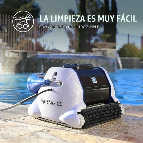 Vista 2 de Hayward Limpiador robótico de piscina TigerShark QC, robot automático