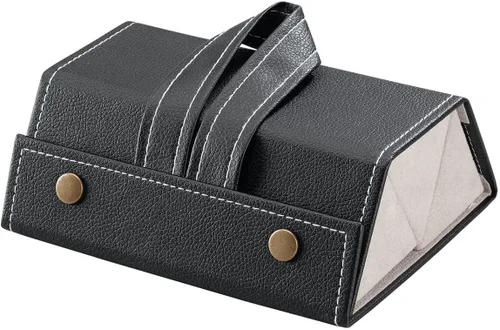 Vista 4 de Estuche plegable para gafas 3 pares, Negro