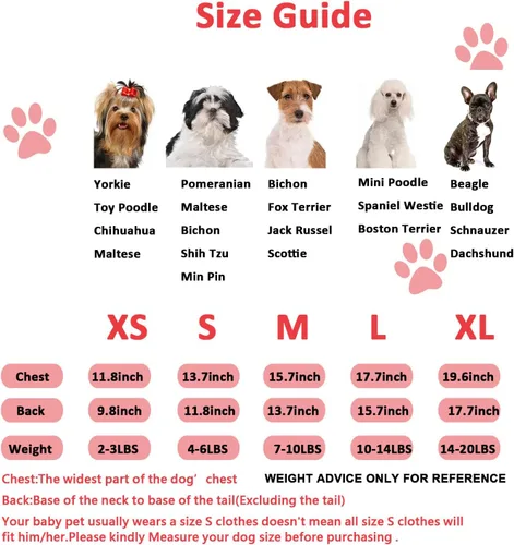 Vista 8 de Suéteres para Perros Pequeños para Niñas Rojos de Invierno, Ropa Cálida para Perros, Vestido de Navidad para Perros, Traje de Día, Ropa