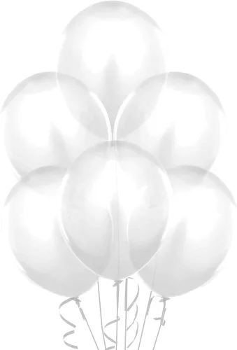 Vista 10 de PMU PartyTex - Globos de látex de alta calidad de helio de 17 pulgadas para sesiones de fotos, bodas, baby shower, fiesta de cumpleaños y decoración