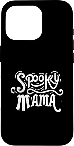 Vista 20 de Spooky Mama Halloween Mom Season Bat Mommy Parent Case for iPhone 16