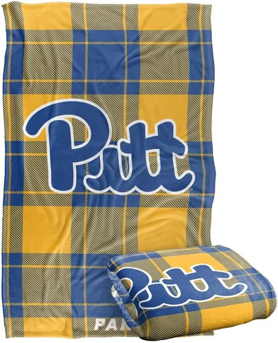 Vista 291 de LOGOVISION St John's University Campus Plaid Spirit Silky Touch Manta súper suave 36 x 58 pulgadas