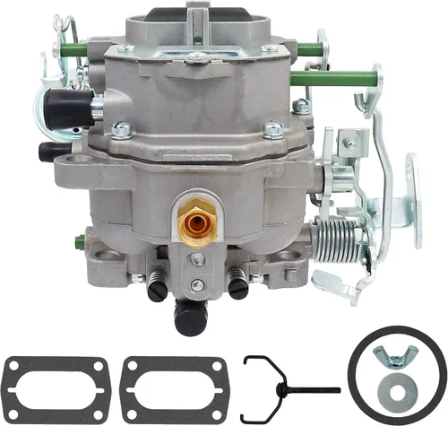 Vista 8 de NENKUTEN Carburador de 2 Barriles para Modelos de Dodge Truck Plymouth 273-318 4.5L 5.2L Motores V8 1966-1973 BBD Obturador Manual de 2BBL con Juntas