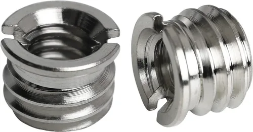Vista 5 de Adaptador de rosca de trípode LUORNG de 1/4"-20 hembra a 3/8"-16 macho, 10 unidades, adaptador de tornillo estándar, convertidor de buje reductor