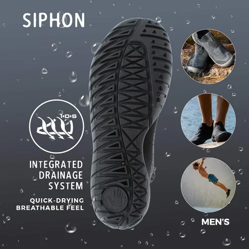 Vista 5 de Body Glove Zapatos de agua Siphon para mujer, zapatos de agua para mujer, zapatos de natación, calcetines acuáticos para mujer, zapatos