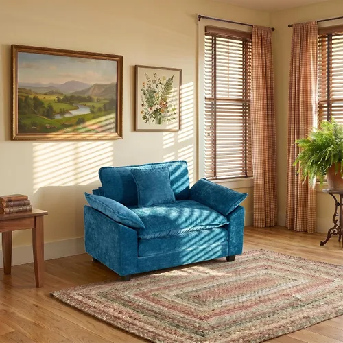 Vista 10 de Sofá modular modular de felpilla beige de 78 pulgadas para sala de estar, sofá modular de felpilla beige para sala de estar, sofás para sala