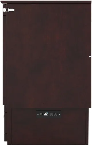 Vista 18 de Atlantic Furniture Nantucket Murphy - Cómoda de cama con estación de carga y colchón, individual, expreso, modelo: AC592141 Espresso