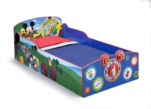 Vista 12 de Delta Children - Cama interactiva de madera para niños pequeños, modelo Cars de Disney/Pixar
