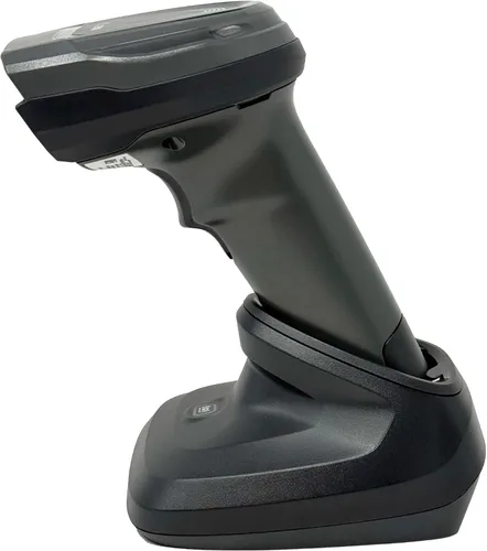 Vista 2 de Symbol Zebra DS8178 - Escáner de código de barras inalámbrico 2D/1D/QR, cuna manos libres, alto rendimiento, escanea pantallas, Bluetooth a la cuna