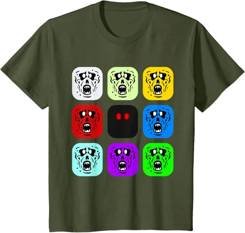 Vista 10 de Camiseta Zombie Rush Zombies Negro