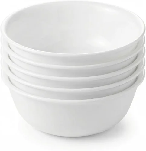 Vista 14 de Corelle Vitrelle - Juego de 6 platos para ensalada y aperitivos, vidrio de triple capa y resistente a las astillas, platos redondos ligeros de 6 3/4
