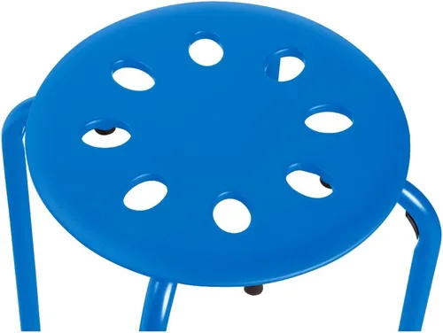 Vista 15 de Norwood Muebles Comerciales Taburetes Apilables para Niños y Adultos, 17.75" Altura Estándar Taburetes Portátiles Anidables de Oficina y Aula