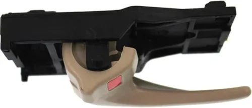 Vista 7 de Para Toyota Tundra 2004 2005 2006 Manija de puerta interior delantera o trasera, lado del conductor beige Con botón de bloqueo de puerta