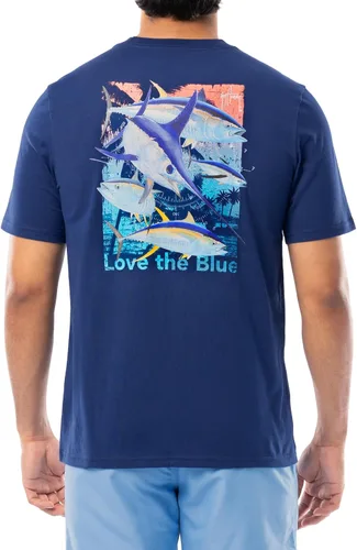Vista 168 de Guy Harvey Camiseta de manga corta Threadcycled para hombre