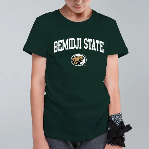 Vista 502 de NCAA Arch Logo, camiseta juvenil color del equipo, universidad - universidad
