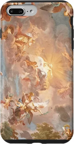 Vista 12 de Funda para iPhone 16, diseño de historia del arte renacentista, diseño de Michelangelo Sky
