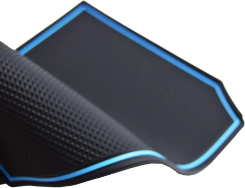 Vista 7 de Alfombrillas de silicona para Subaru Crosstrek Accesorios 2012-2017 Forester 2014-2018 XV Impreza 2012-2016 Interior Dash Pad Liner anaranjado