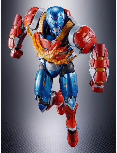 Vista 2 de TAMASHII NATIONS - Tech-On Avengers - Capitán América (Tech-On Avengers), Figura de acción de Bandai Spirits S.H.Figuarts Avengers - Figura