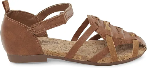 Vista 2 de OshKosh B'Gosh Sandalia Hattie para niña, Marrón