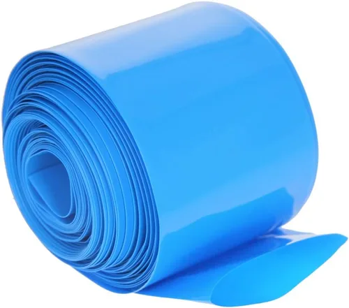 Vista 5 de Othmro Kit de tubos termorretráctiles de batería de 32.8 pies, 2.17 pulgadas, ancho de aplanamiento, aislamiento de PVC, tubo termorretráctil, tubo